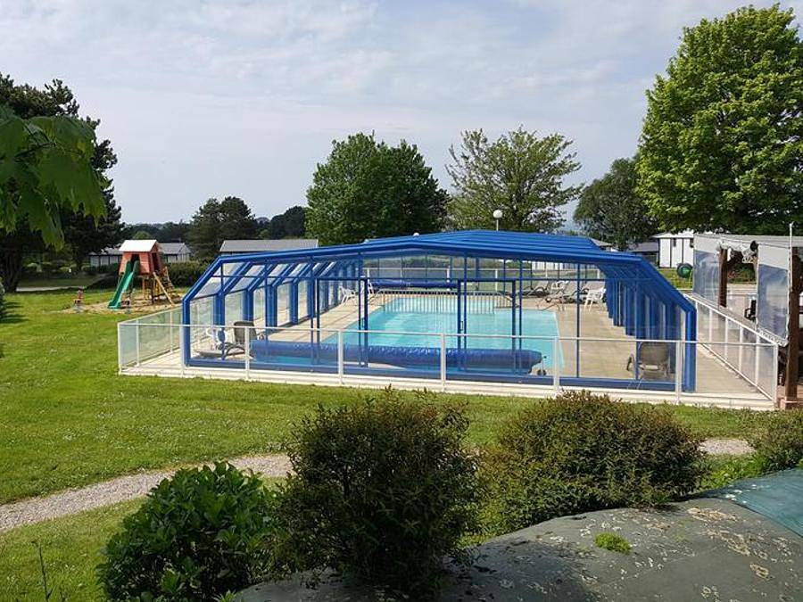 Camping Village de l'Armorique - Stacaravan 6 personen - 2 slaapkamers - Tv in Plestin-les-Grèves, Ceinture Dorée