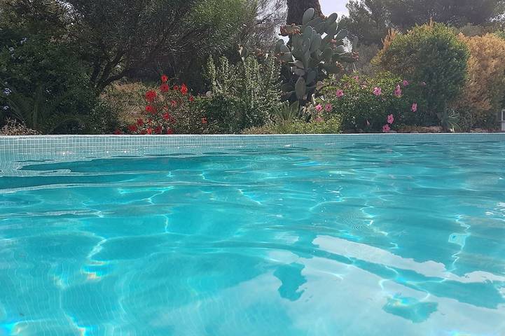 Ferienwohnung für 4 Personen, mit Terrasse und Pool sowie Garten - 1