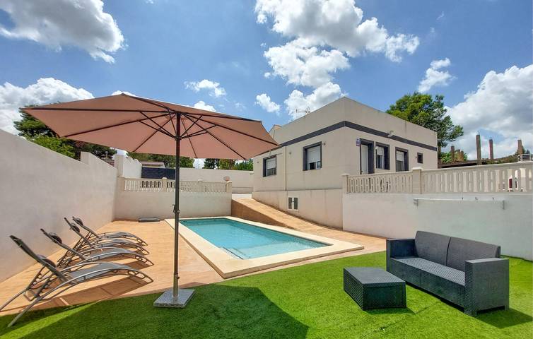 Maison de vacances pour 7 personnes, avec terrasse et vue