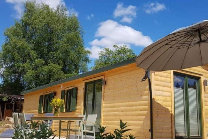 Ferienhaus für 4 Personen, mit Sauna in Mücke