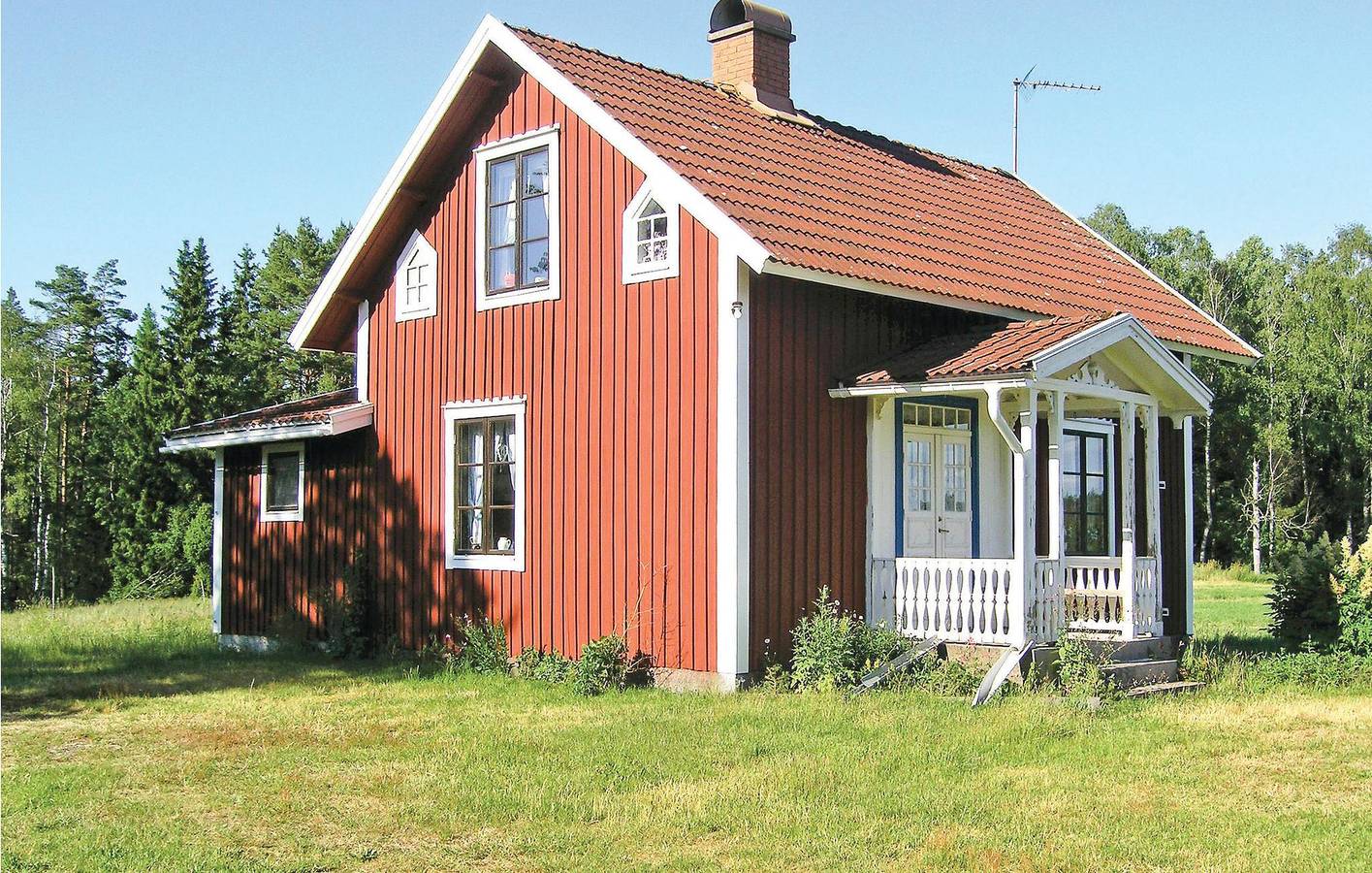 Ferienhaus für 6 Personen mit Terrasse in Ramkvilla, Jönköpings län
