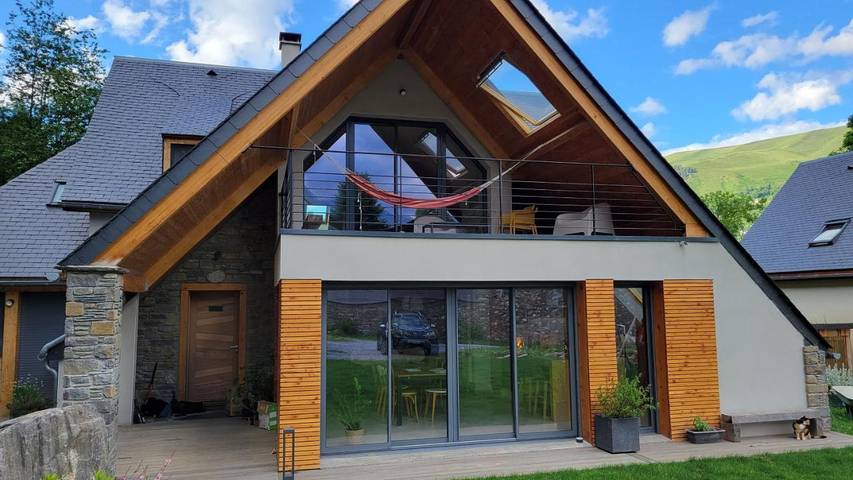 Maison de vacances pour 11 personnes, avec Balcon et Terrasse ainsi que Jardin et Vue