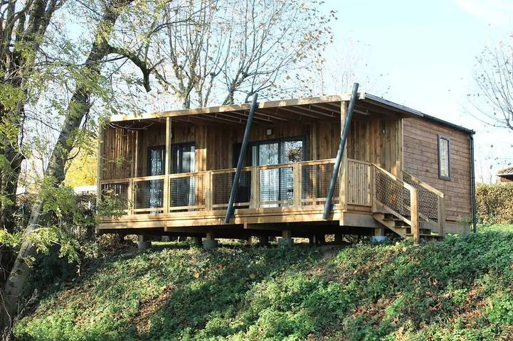 Chalet pour 4 personnes, avec terrasse