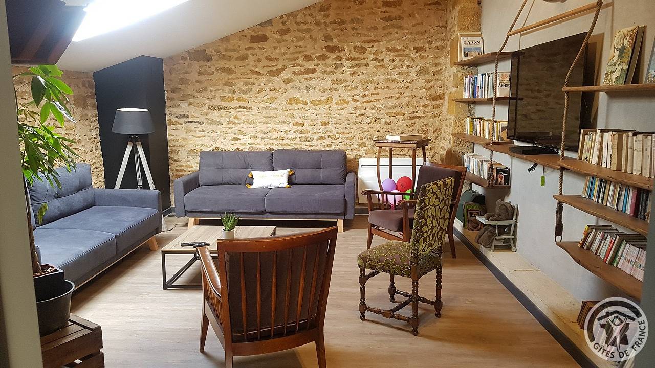 Au Balcon des Pierres Dorées in Moiré, Beaujolais