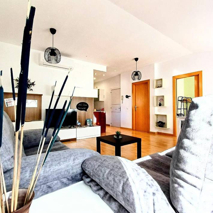 Appartement de vacances pour 4 personnes, avec terrasse et vue