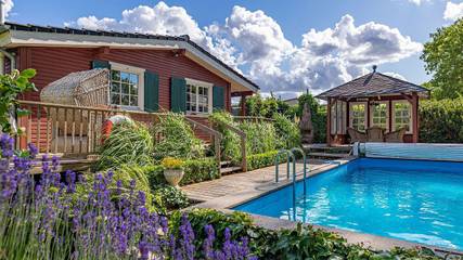 Ferienhaus für 6 Personen, mit Garten und Sauna in Wittensee