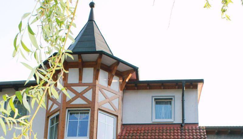 Ferienwohnung, mit Balkon und Terrasse sowie Garten und Ausblick in Hilders - 2