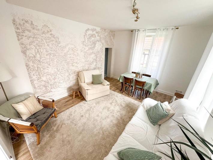 Gîte pour 5 personnes, avec jardin ainsi que vue et terrasse, animaux acceptés à Climbach