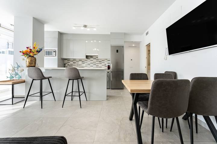 Hel lejlighed, Ferielejlighed for 6 personer med balkon in Playa del Castillo (Fuengirola), Fuengirola