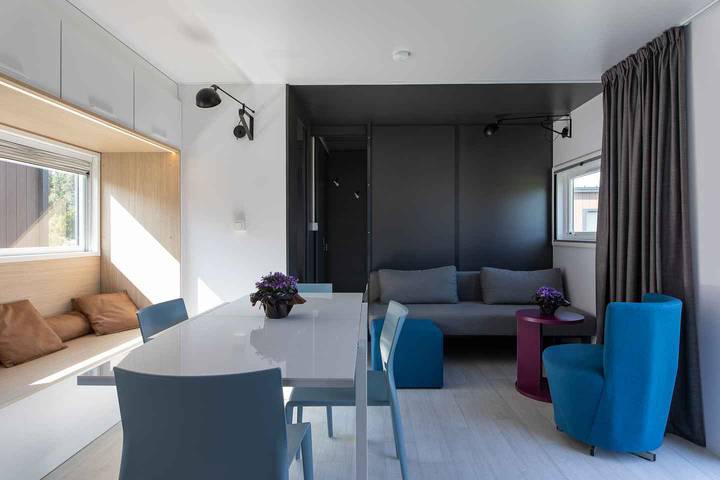 Ferienpark für 6 Personen, mit Kinderpool und Garten sowie Seeblick in Belgien - 2