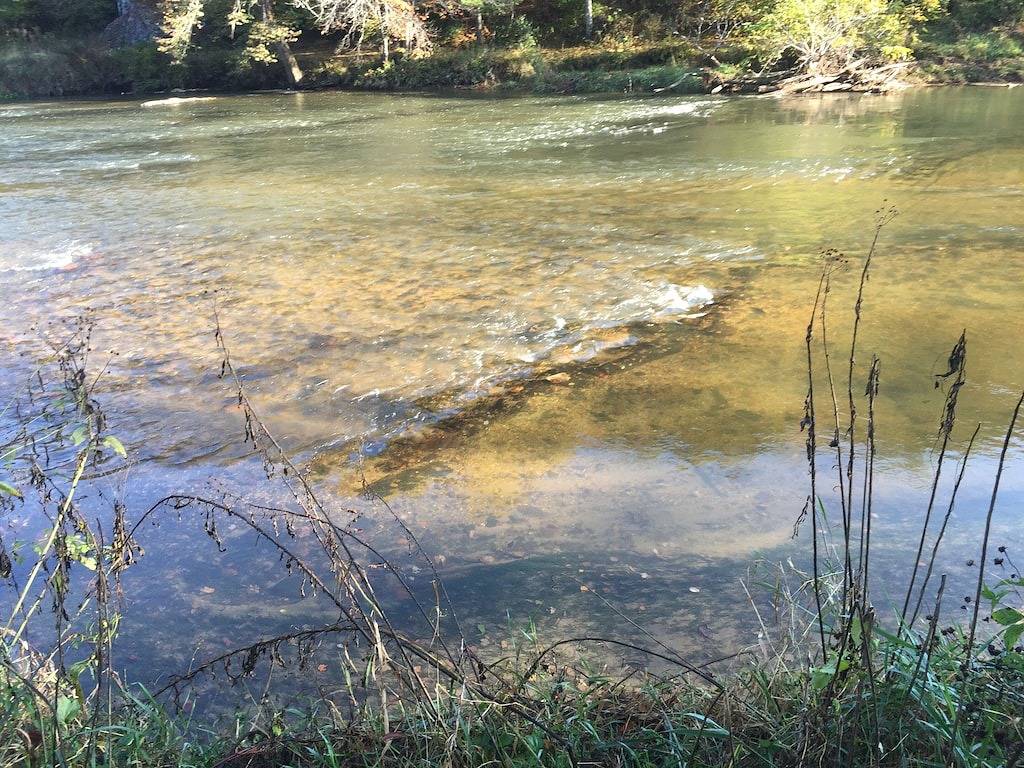 Neues benutzerdefiniertes Blockhaus auf New River Ridge in Blue Ridge Parkway, Ashe County