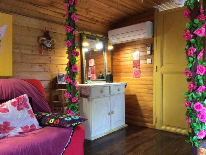 Tente pour 2 personnes, avec jardin ainsi que vue et piscine, animaux acceptés dans le Var - 3