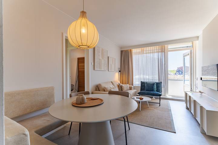 Ferienwohnung für 2 Personen, mit Sauna und Balkon, kinderfreundlich in Zoutelande