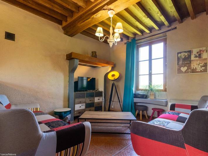 Ruhiges Ferienhaus im Morvan, ideal für Familien mit Haustieren in Saint-André-en-Morvan, Naturpark Morvan