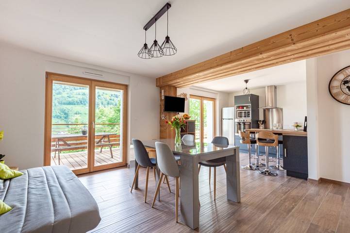 Gîte pour 6 personnes, avec balcon dans Lac des Corbeaux - 2