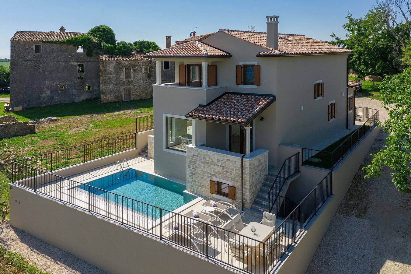 Villa Skarline in Buje, Središnja Istra