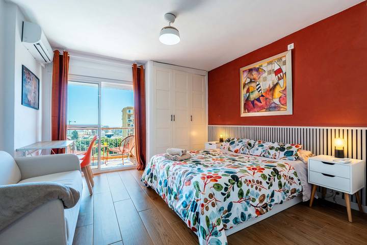 Loft voor 2 personen, met balkon/terras in Benalmádena