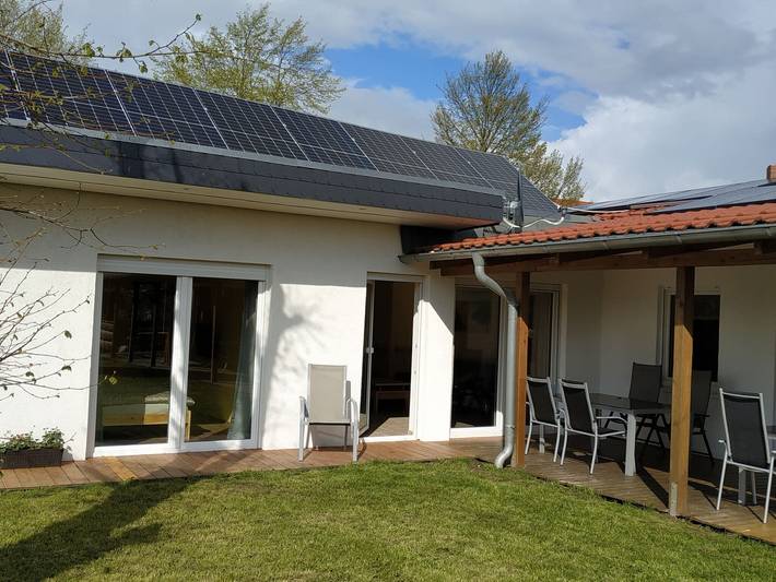 Bungalow für 8 Personen, mit Garten und Sauna