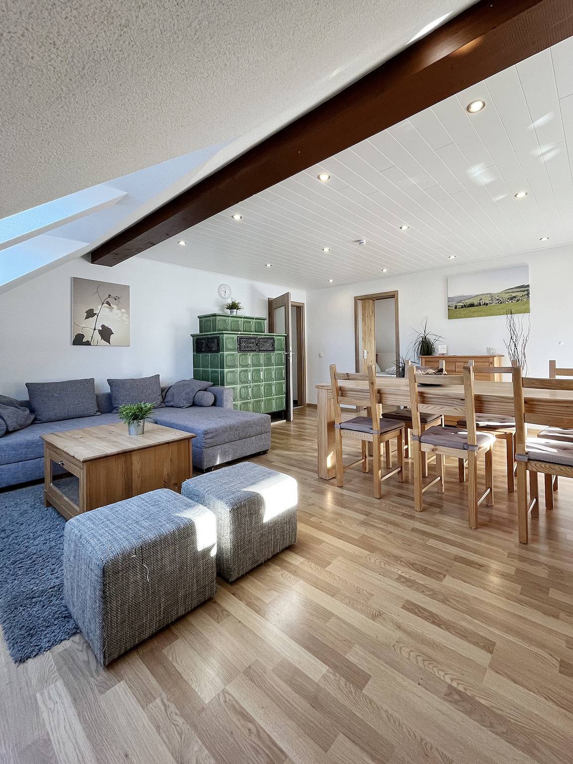 Appartement de vacances entier, Bergnescht - Ferienwohnung "Deheim" Typ D, 85qm mit Infrarotkabine in Suedlicher Schwarzwald, Todtnau