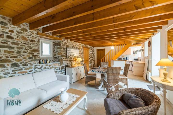 Maison d’hôte pour 4 personnes, avec Jardin et Vue à Saint-Quay-Portrieux