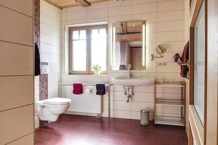Ferienwohnung für 2 Personen, mit Garten und Sauna in Weiler bei Monzingen