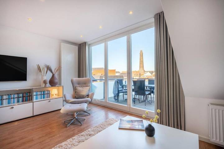 Ferienhaus für 5 Personen, mit Balkon auf Borkum
