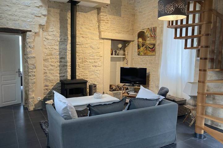 Location de vacances pour 4 personnes, avec jardin, animaux acceptés à Saint-Vigor-le-Grand