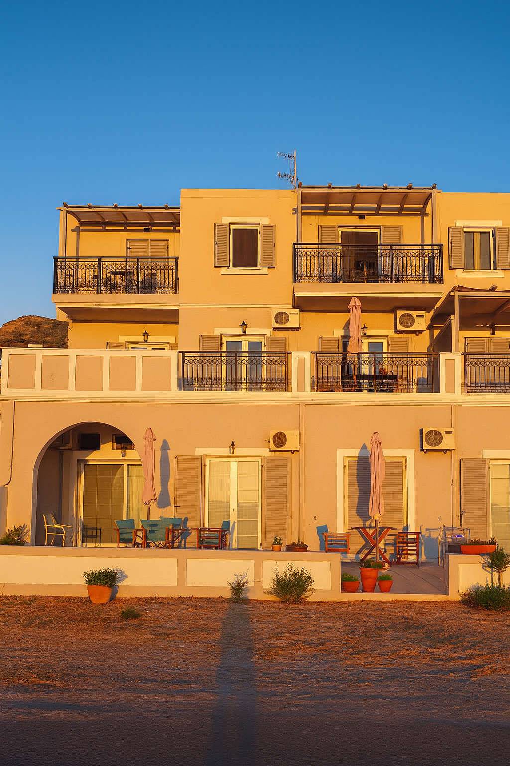 Geheel appartement, Beachfront Panorama Triple Room in Kythira in Agia Pelagia (Kythira), Kythira