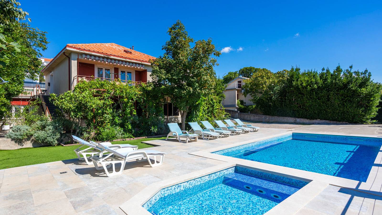 Villa Nina with pool - Kvarner by Villas Guide in Novi Vinodolski, Primorje-Gorski Kotar