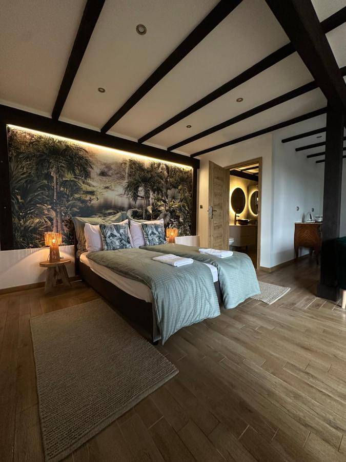 Apartament wakacyjny dla 2 osób, z ogród i taras oraz widok, zwierzęta dozwolone w Chełmno