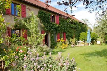 Chambre d’hôte pour 5 personnes, avec jardin dans Saône-et-Loire