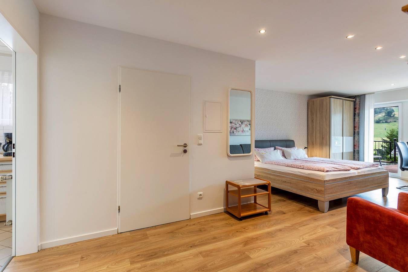 Ganze Wohnung, Ferienwohnung 'Appartment 4' mit Bergblick, Privatterrasse und Wi-Fi in Willingen, die Mittelgebirge