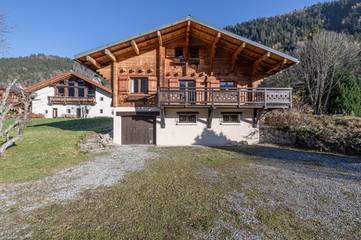 Chambre d’hôte pour 2 personnes, avec vue ainsi que jardin et balcon à Les Contamines-Montjoie