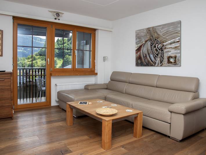 Ferienwohnung für 4 Personen, mit Garten und Balkon sowie Ausblick und Sauna in Graubünden - 4