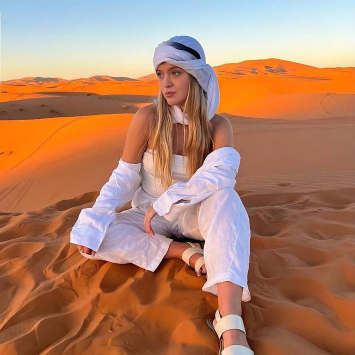 Tente pour 4 personnes, avec jardin et vue au Maroc