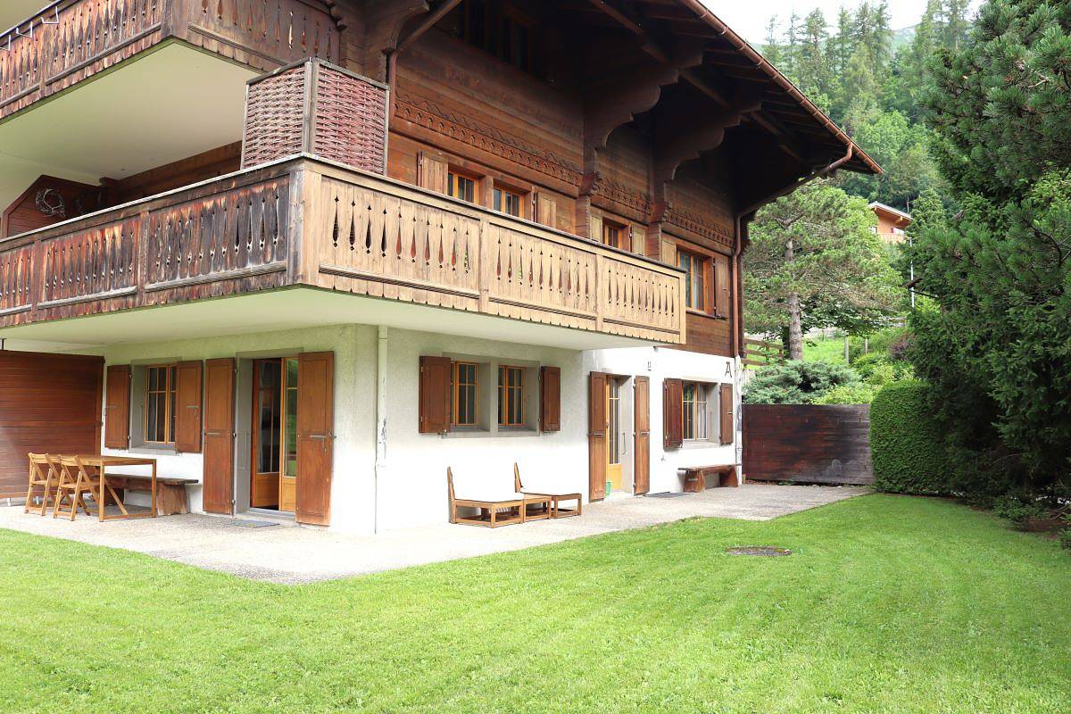 Appartement de vacances entier, Appartement Petit Pré A - 2 chambres à coucher, 67m², 4 personnes in Château-d' Œx, Alpes Vaudoises