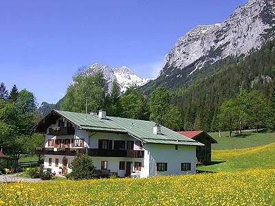 Haus Brandl - Doppelzimmer Nr. 3, 2 Personen mit Dusche/Wc/Balkon, Obergeschoss in Hintersee, Ramsau bei Berchtesgaden