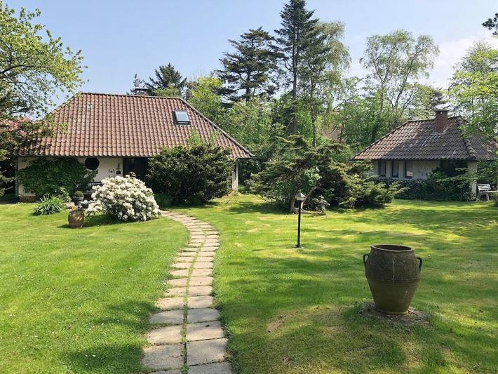 Ferienhaus mit Meerblick für 3 Personen, mit Terrasse und Garten in Nebel