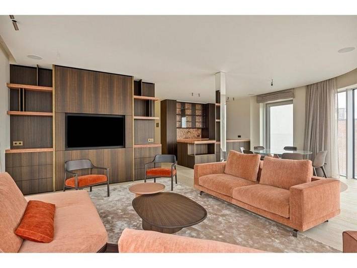 Appartamento per 5 persone, con Balcone e Terrazza nonché Panorama in Bruxelles