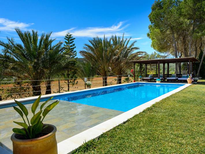 Villa mit Pool und Klimaanlage - 14 Pers. in Sant Joan de Labritja, Ibiza Norden