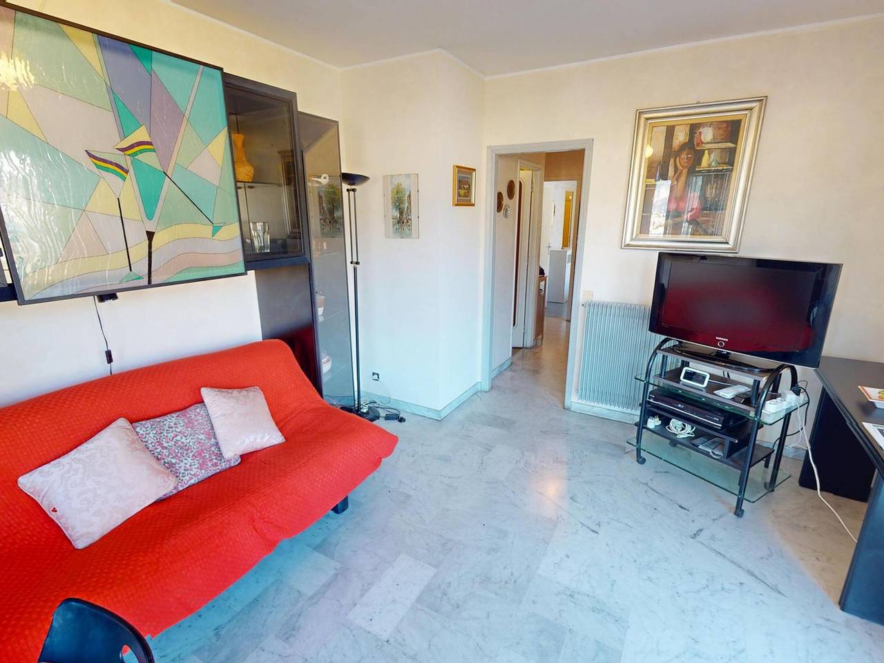 Appartement entier, Agréable 2P dernier étage avec immense terrasse et parking privé in Roquebrune-Cap-Martin, Côte méditerranéenne (France)