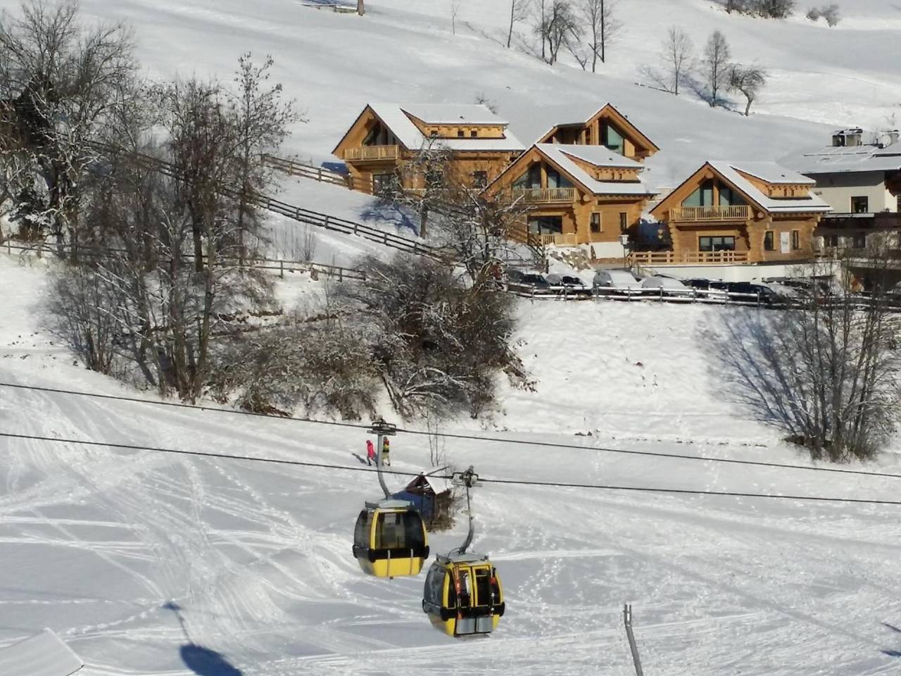 Chalet 'Tyroladis Family Chalet Frommes' mit Bergblick, privater Terrasse und Wi-Fi in Ladis, Serfaus-Fiss-Ladis