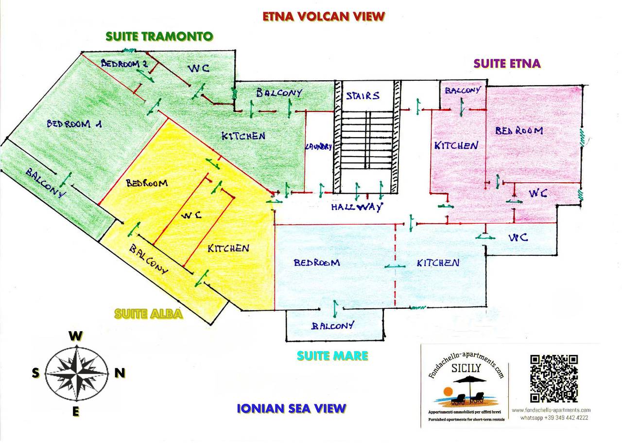 Apartamento vacacional entero, Sunset Suite - romantic sea view atmosphere in Fondachello, Provincia de Catania
