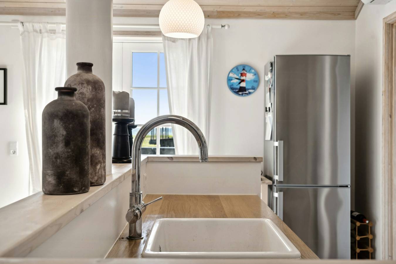 Helles Ferienhaus mit Meerblick in Vejlbyfed in Vejlby Fed, Kleiner Belt