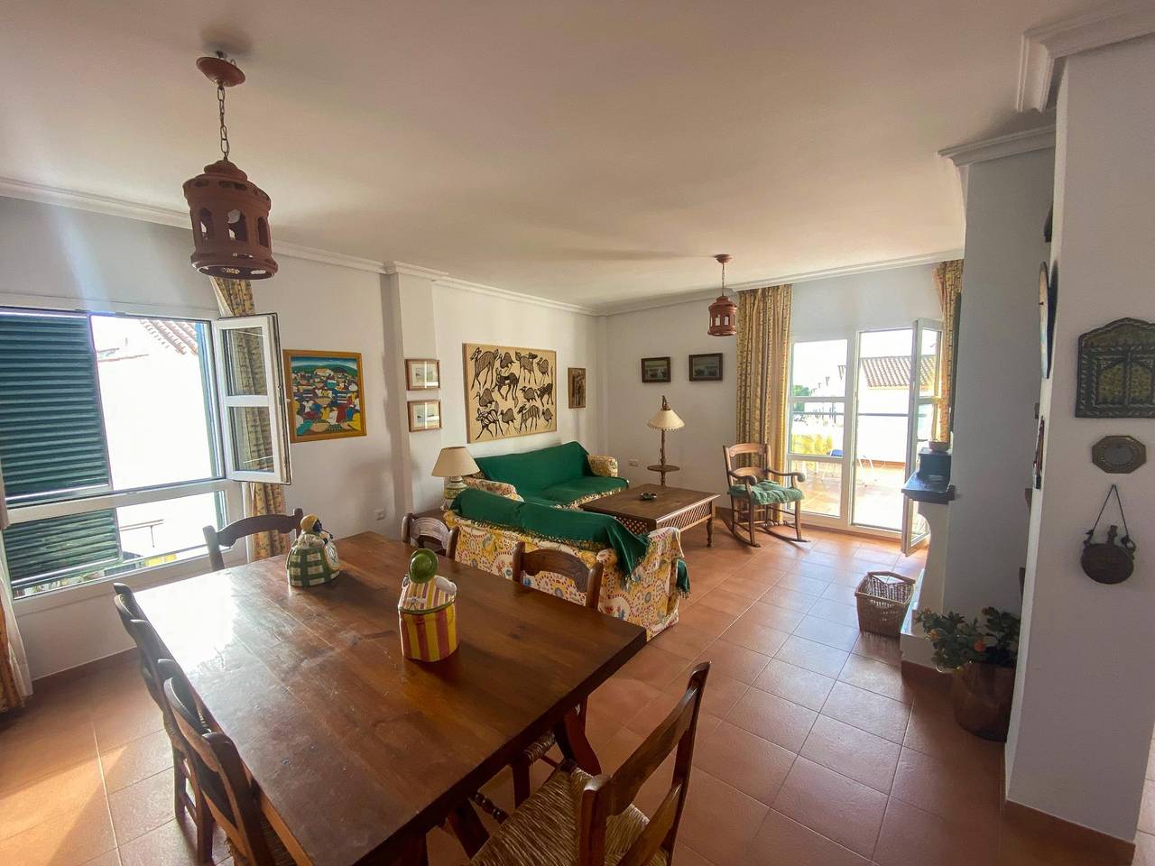 Ganze Ferienwohnung, Ferienapartment mit grosser Terrasse mit Blick auf das Meer in Conil de la Frontera, Costa de la Luz