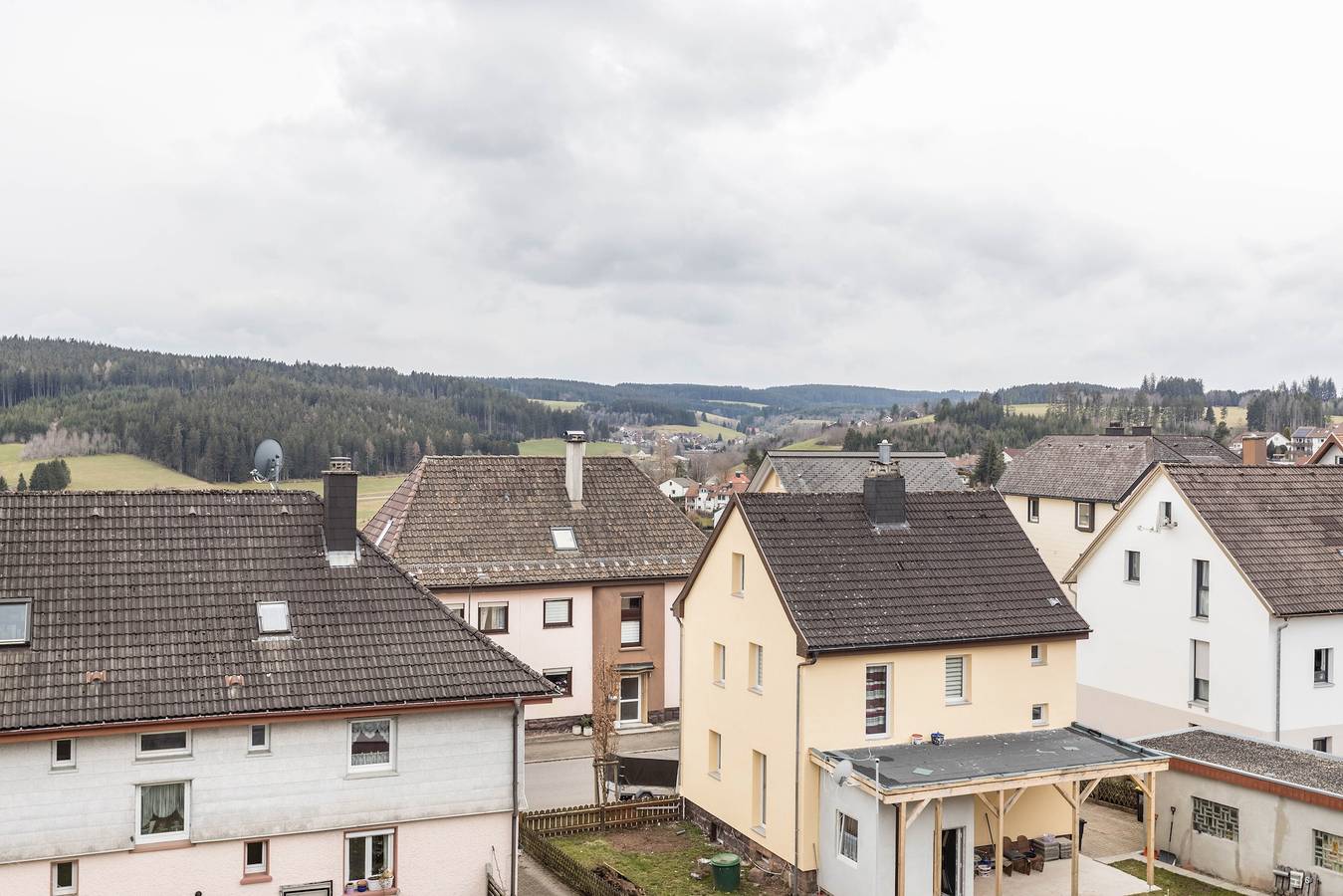 Ganze Wohnung, Ferienwohnung 'Schwarzwaldblick' mit Bergblick, Balkon und Wlan in St. Georgen, Mittlerer Schwarzwald