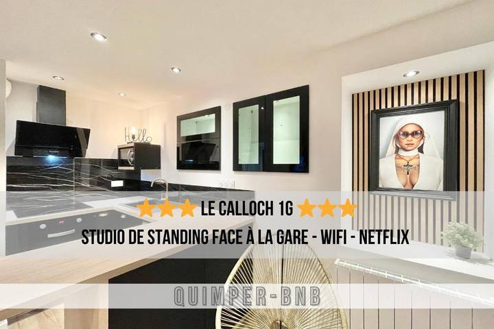 Gîte pour 2 personnes, avec vue dans Gare De Quimper