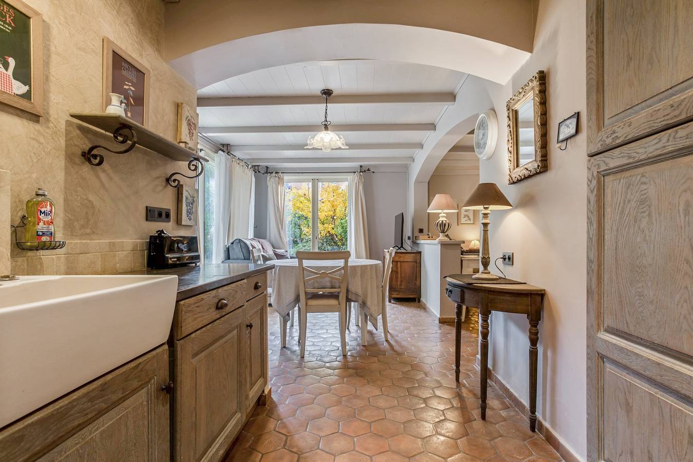 Entire apartment, Le Mas des Bouteillans “L’arbousier” with Wi-Fi and Air Conditioning in La Cadière-d'Azur, Mediterranean Coast (France)