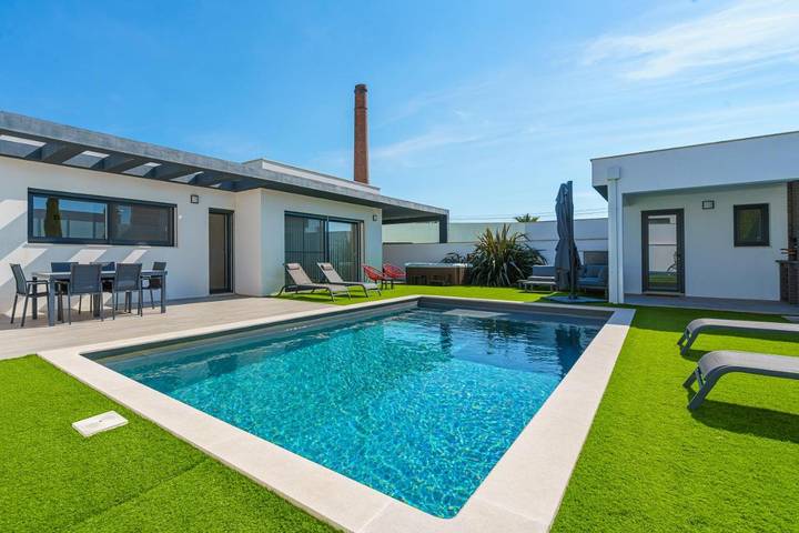 Chalet para 6 personas, con piscina además de jardín y jacuzzi, Se admiten mascotas en Lisboa y alrededores - 2