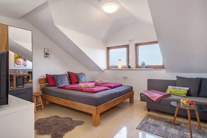 Ferienwohnung für 2 Personen, mit Balkon und Garten in Oberschwaben - 4